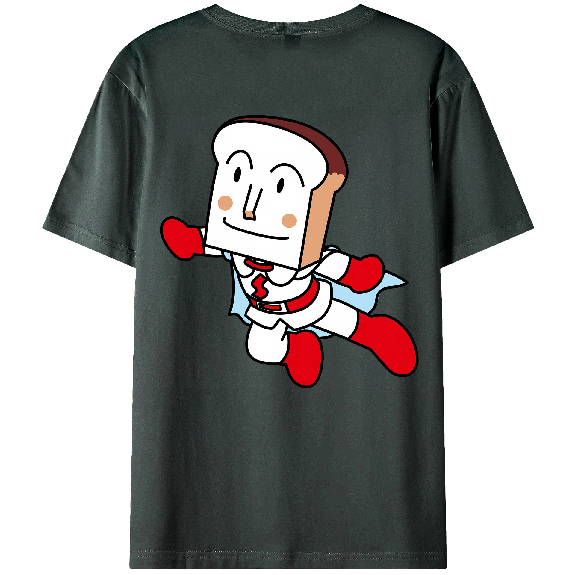 （画像用） アンパンマン Anpanman 綿100％ メンズ半袖Tシャツ（バックプリント） 通気性